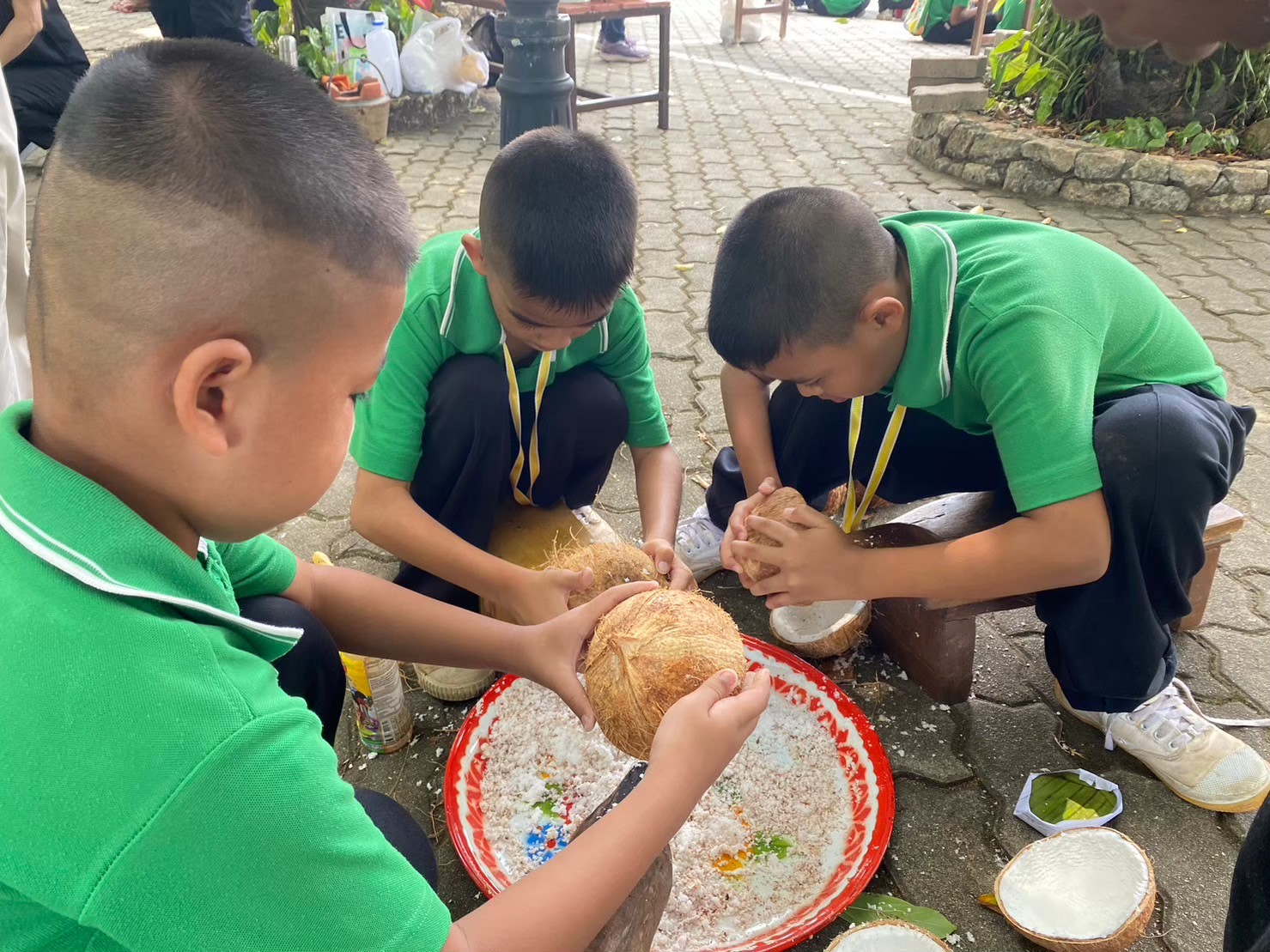 ฐานกิจกรรมทำขนมโค