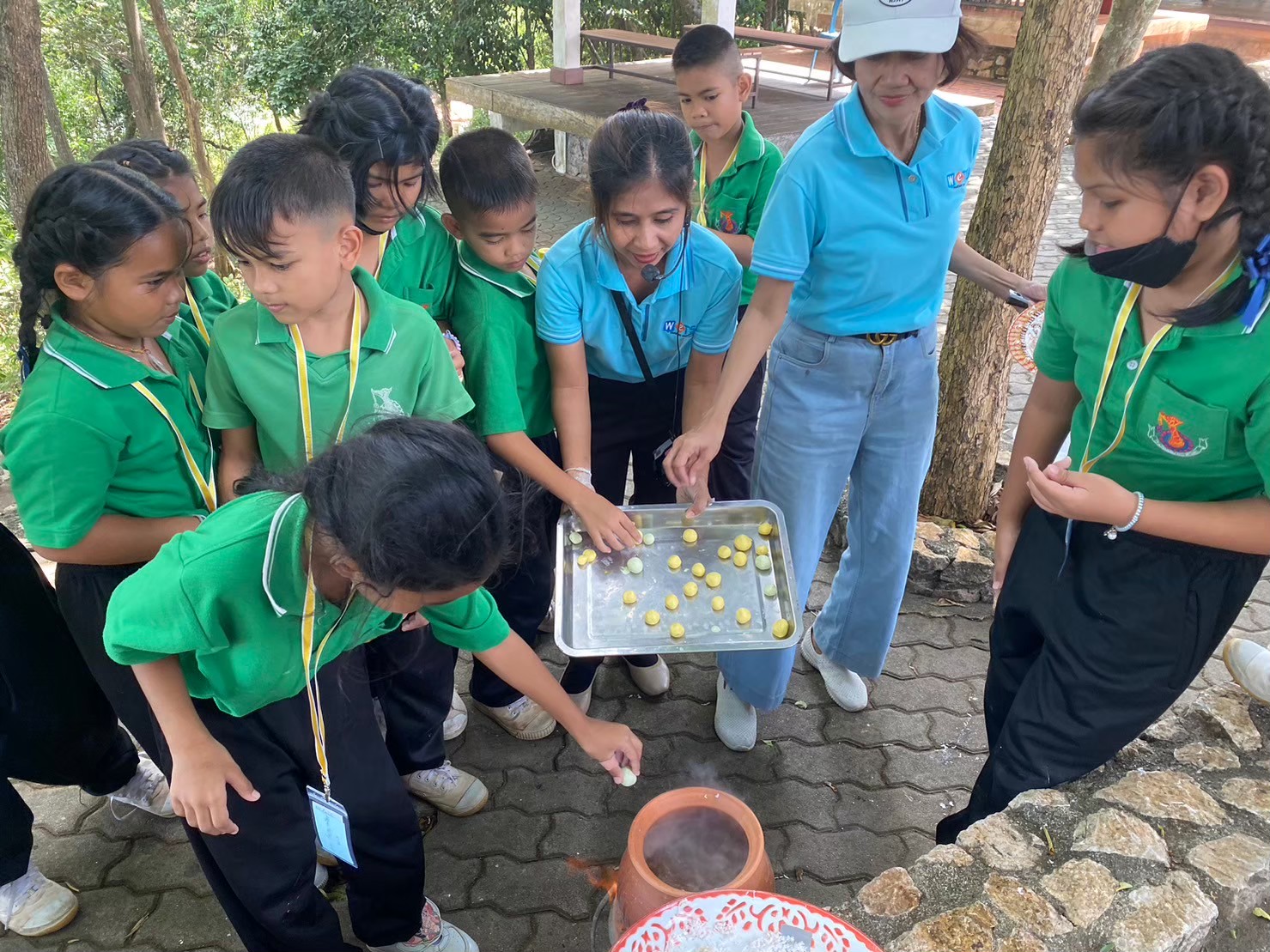 ฐานกิจกรรมทำขนมโค