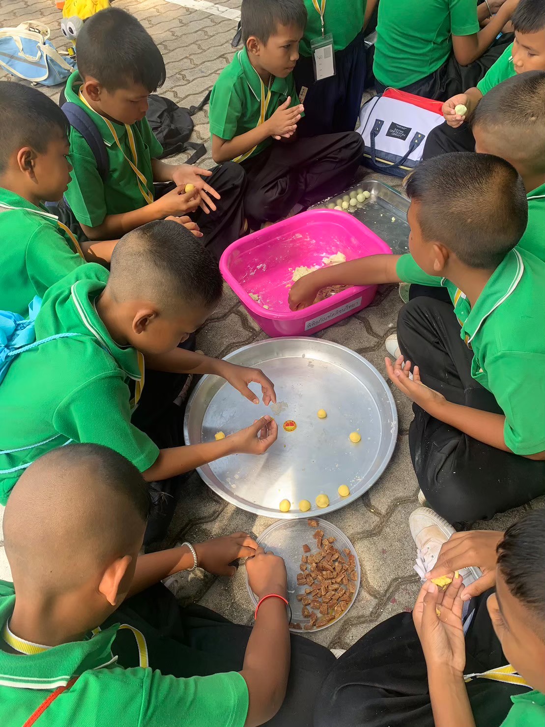 ฐานกิจกรรมทำขนมโค