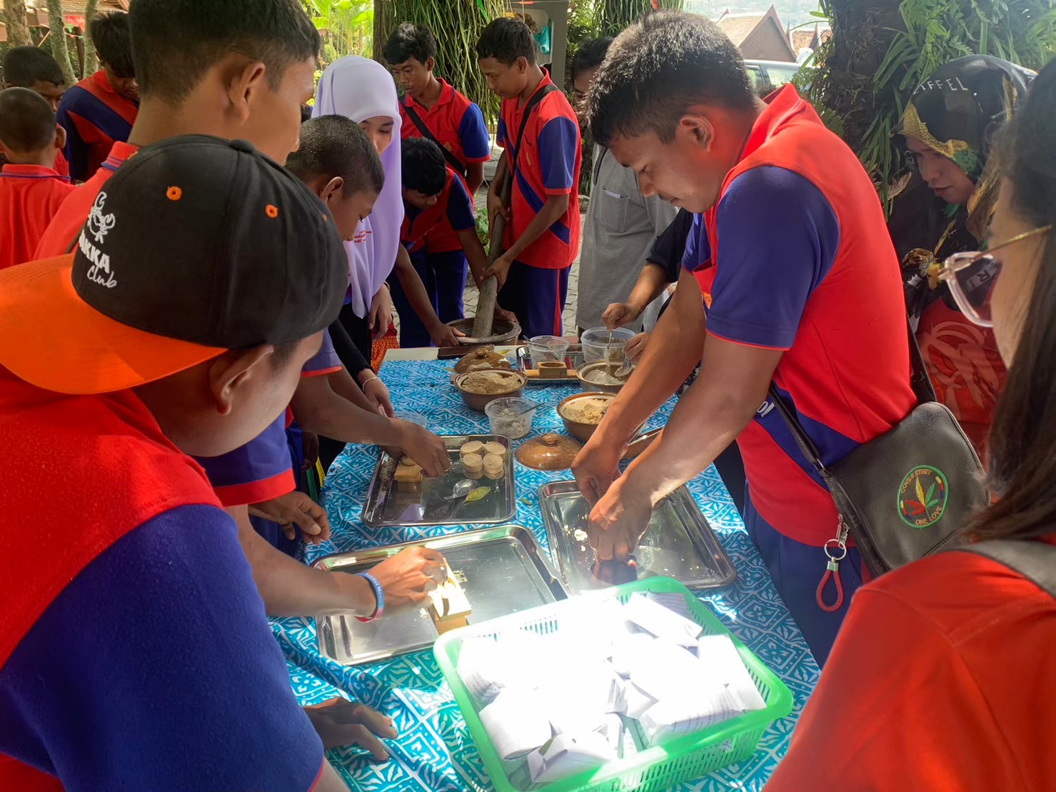 ฐานกิจกรรมทำขนมก้อ